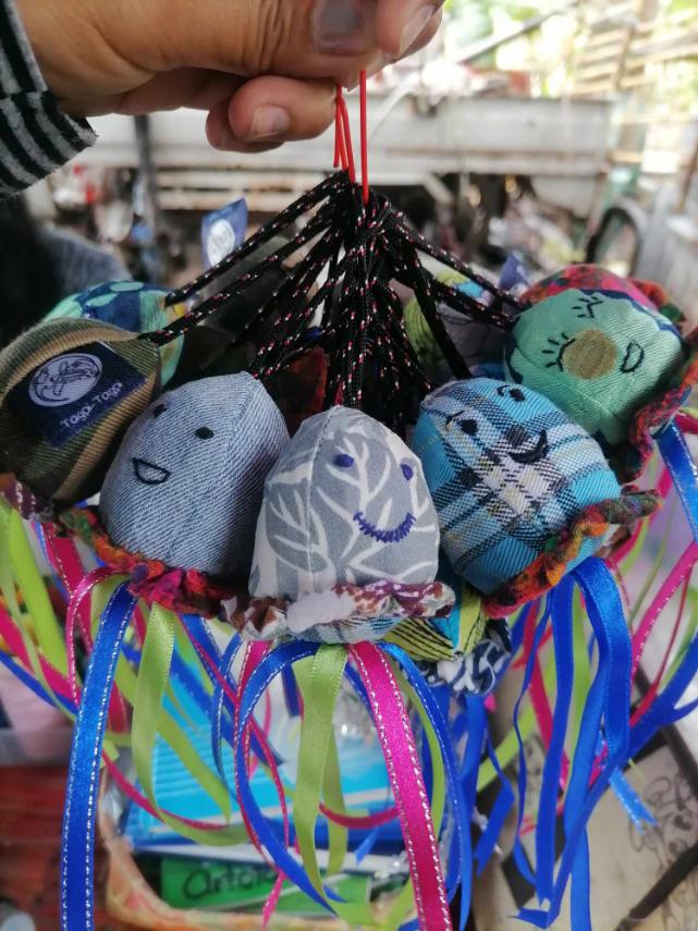 Tagpi-Tagpi Jellyfish Plushie
