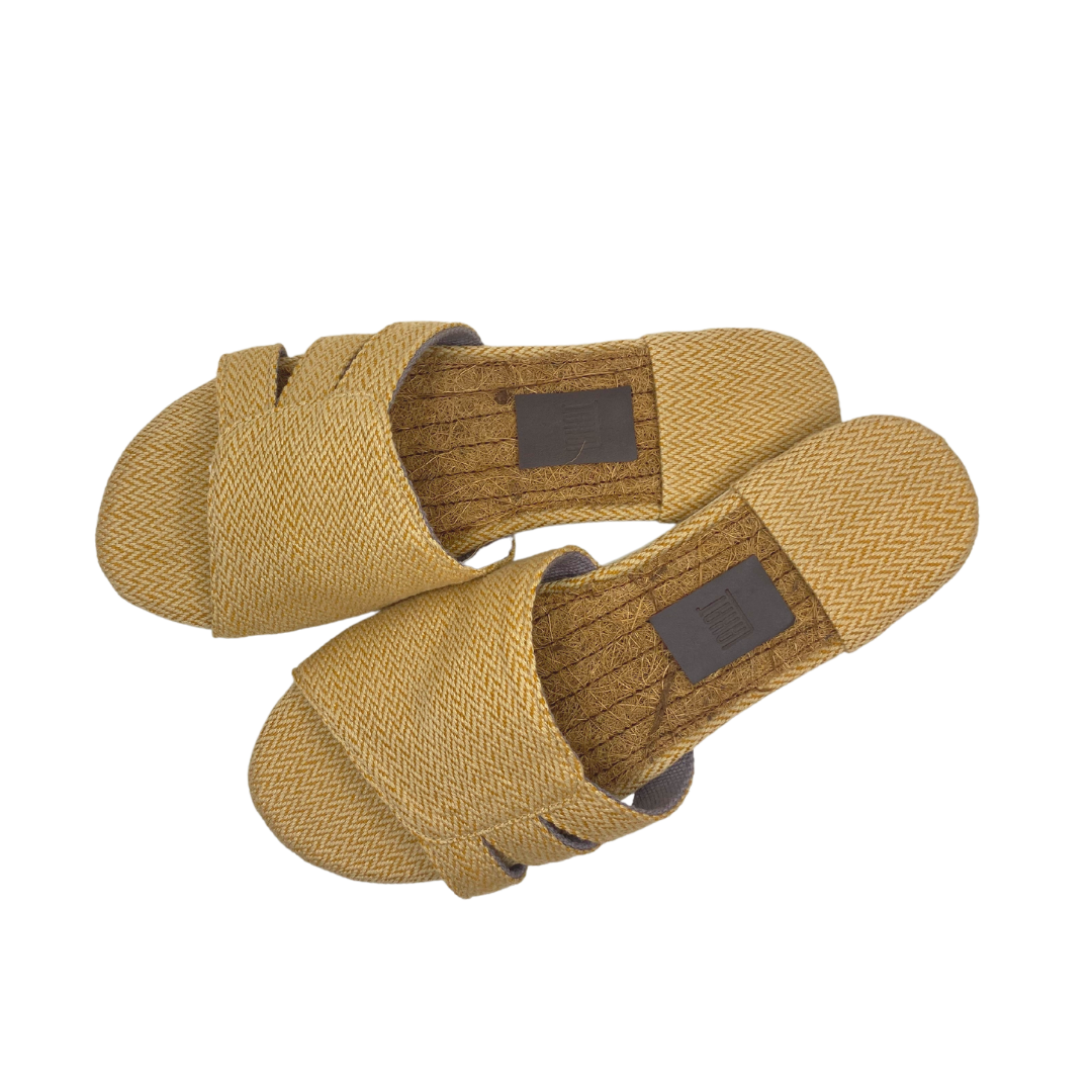 Creative Definitions Negrense Hablon Slides with Coco Coir Footbed