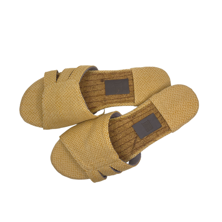 Creative Definitions Negrense Hablon Slides with Coco Coir Footbed