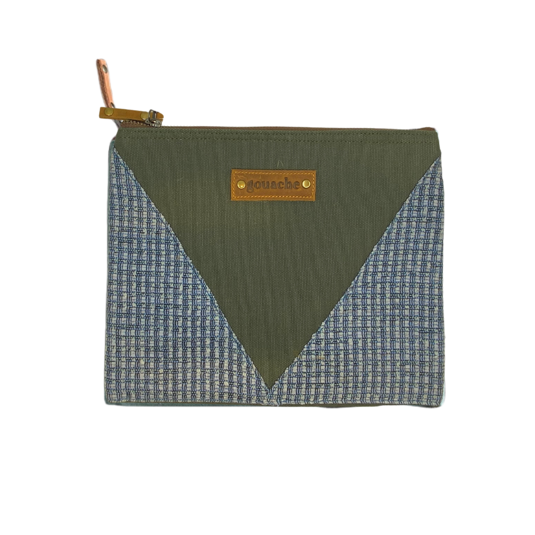 Gouache Joey Unwaxed Canvas Pouch