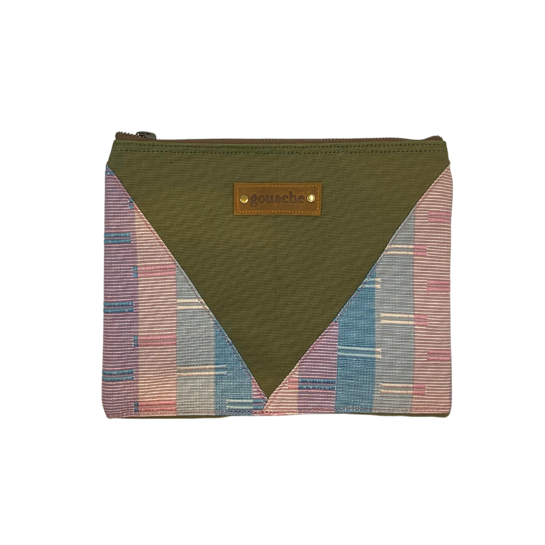 Gouache Joey Unwaxed Canvas Pouch