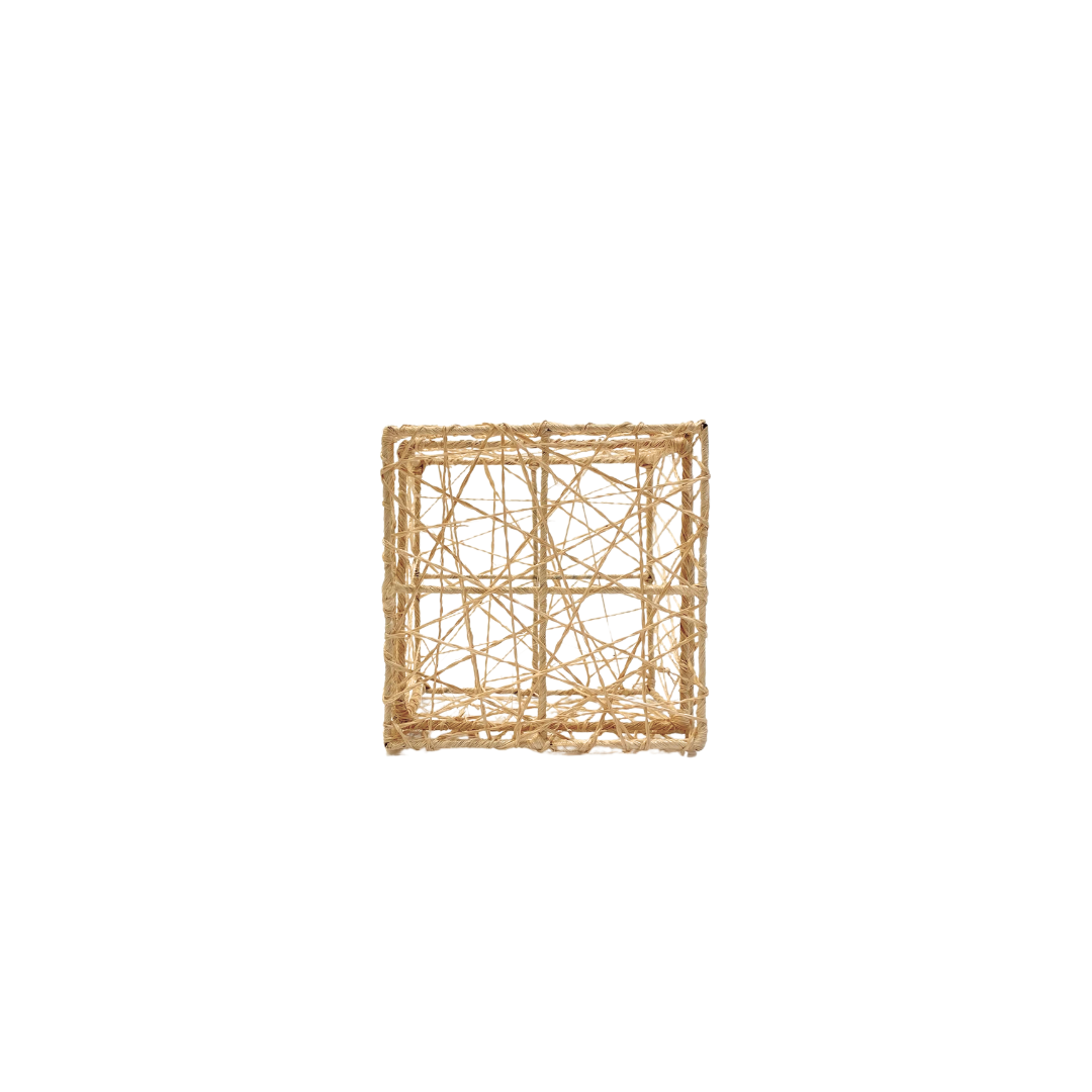 Square Sinamay Weave Gift Box