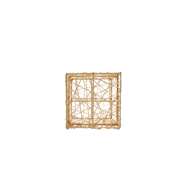 Square Sinamay Weave Gift Box