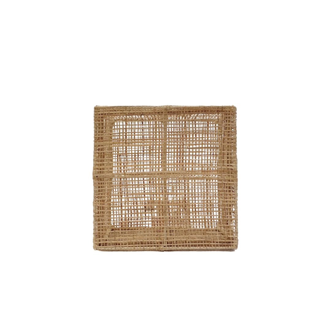 Square Sinamay Weave Gift Box