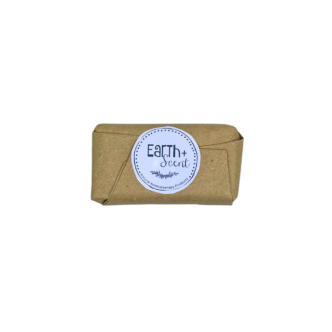 Earth+Scent Exfoliating Bamboo Charcoal Botanical Soap