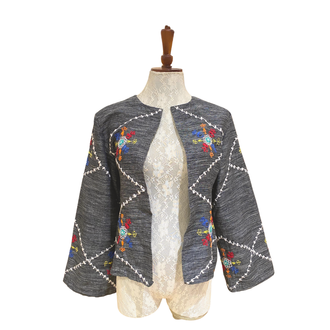 Abra Indigo Manila Malaya Coat