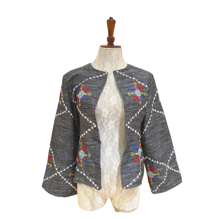 Abra Indigo Manila Malaya Coat