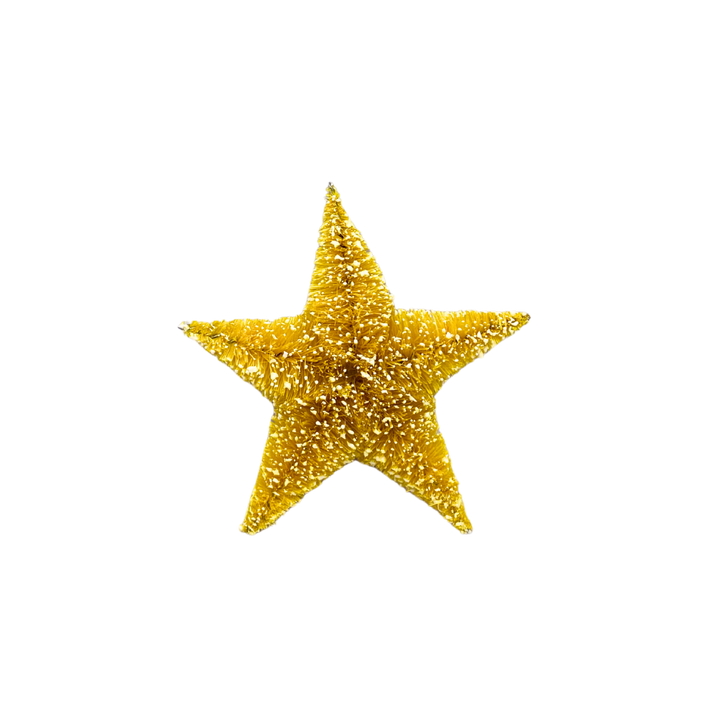 Abaca Star Christmas Ornament