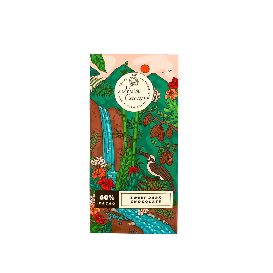 Nico Cacao 60% Sweet Dark Chocolate