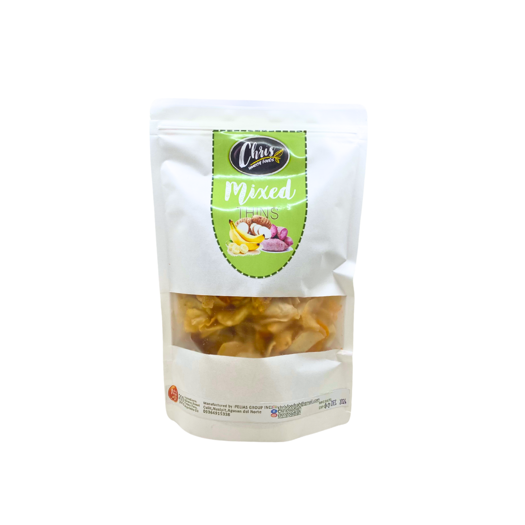 Chris Healthy Foods Mixed Thins Chips