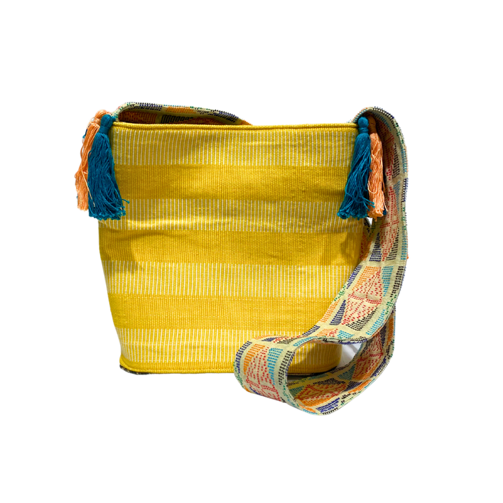 Crystal Seas North & South Bucket Bag