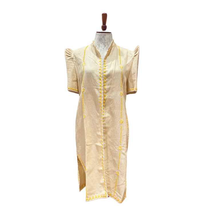 Abra Indigo Manila Mayari Filipiniana Long Coat