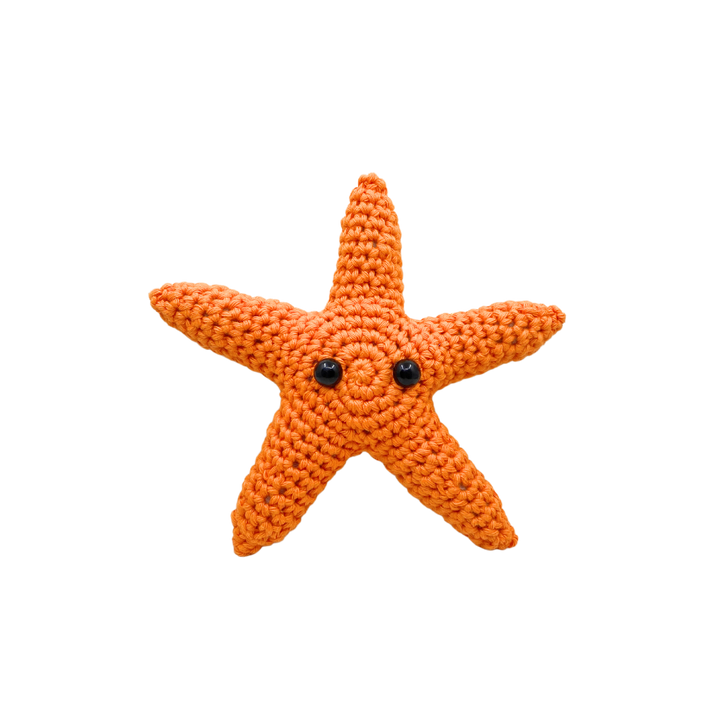 400 Lux Hand Crocheted Starfish Plushie