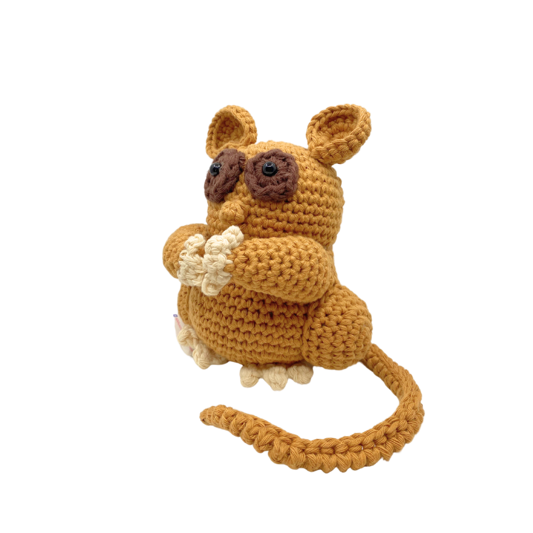 400 Lux Hand Crocheted Tarsier