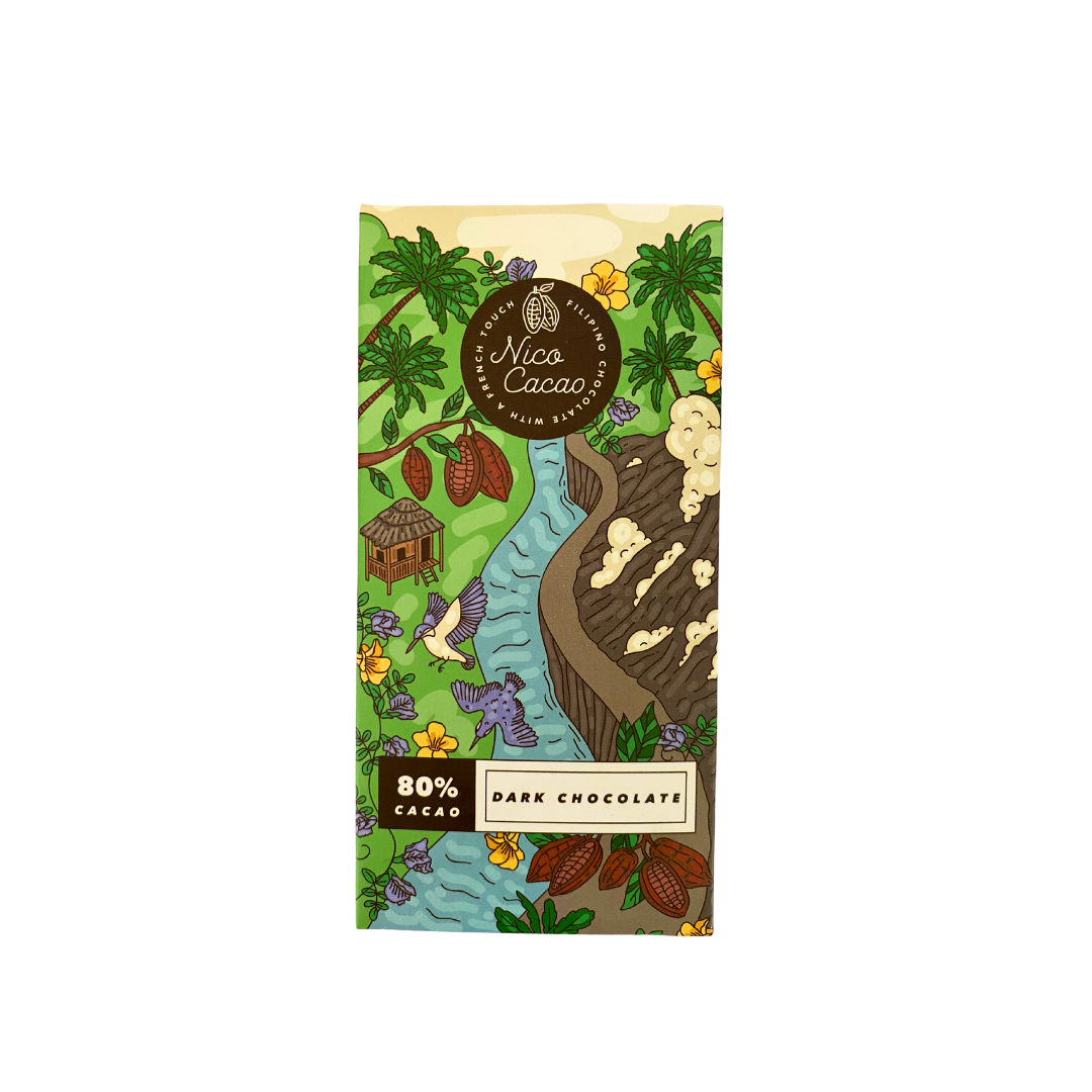 Nico Cacao 80% Dark Chocolate