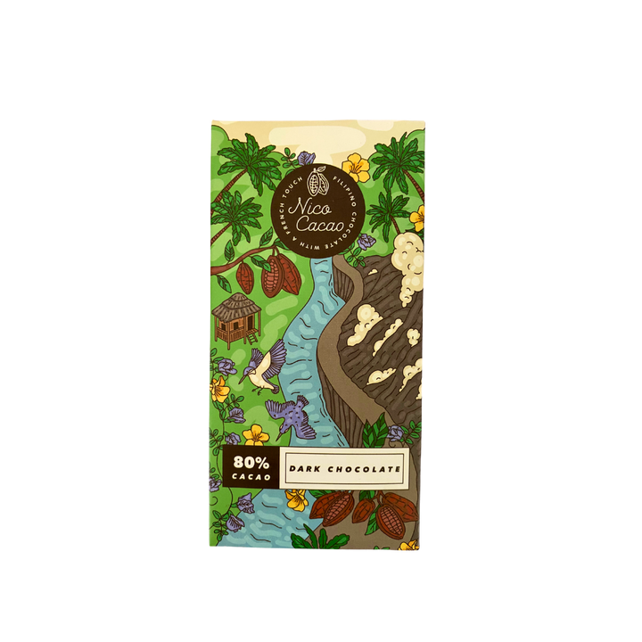 Nico Cacao 80% Dark Chocolate