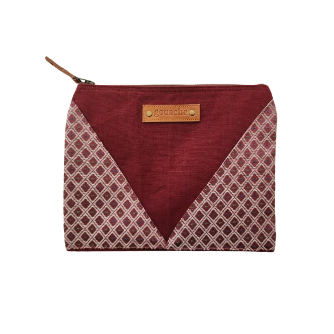 Gouache Joey Unwaxed Canvas Pouch