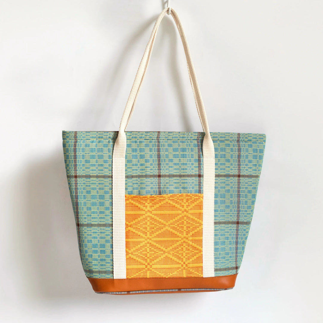Woven Malaya Carryall Bag