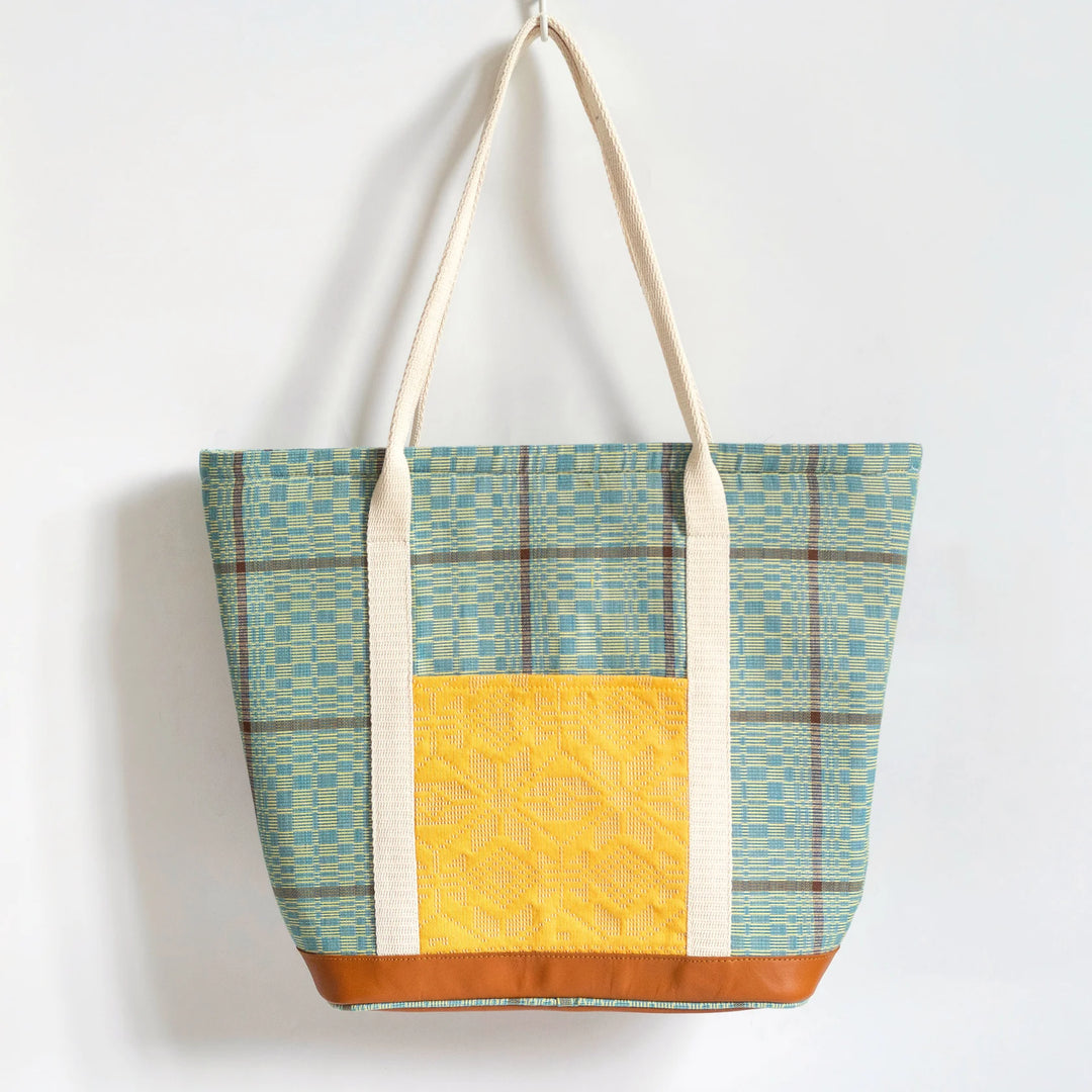 Woven Malaya Carryall Bag