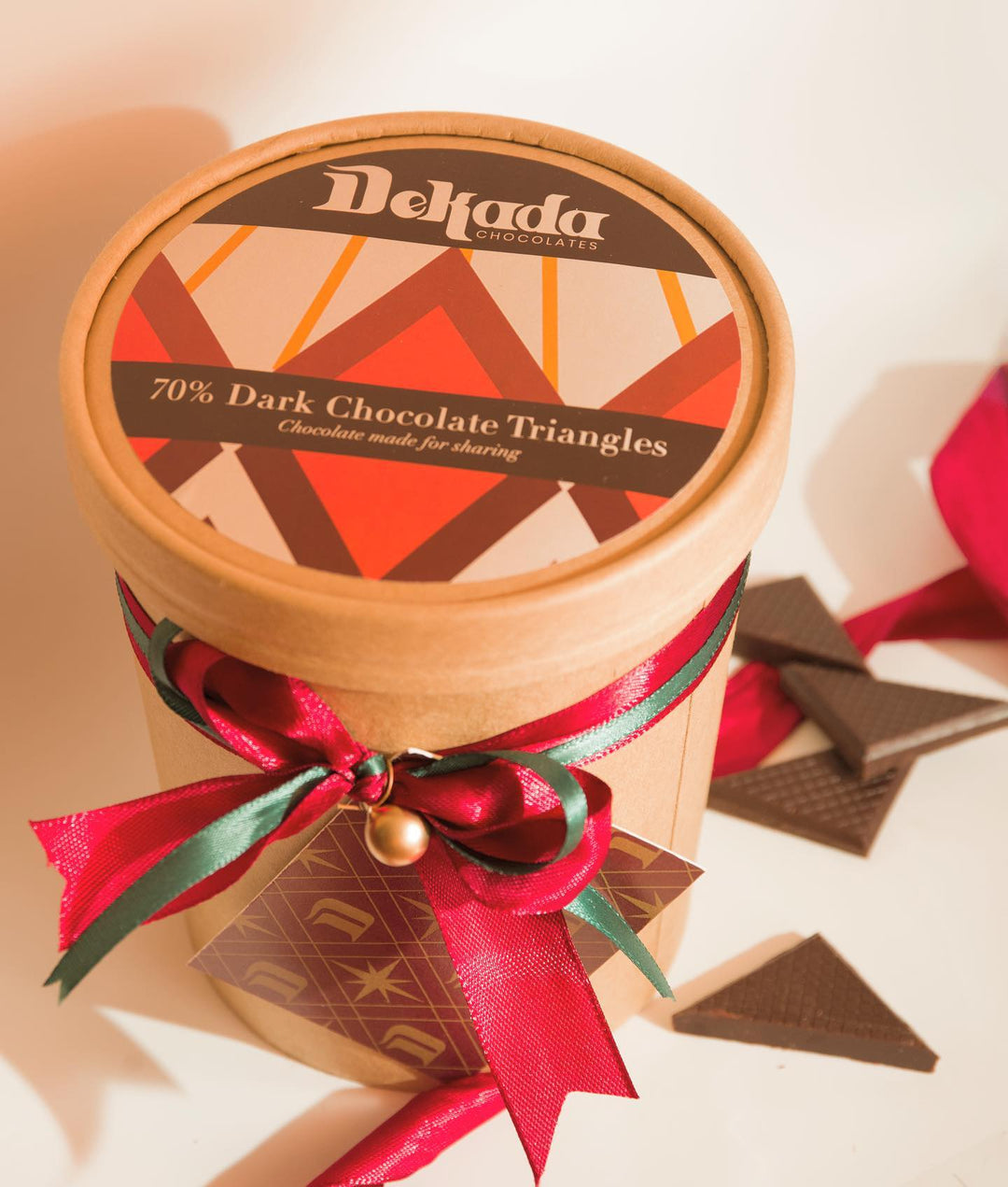 Dekada Chocolates 50% Dark Milk Chocolate Tub