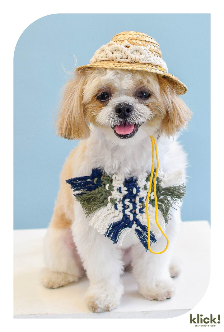 Isla Marikit Adjustable Macrame Bandana/Bib