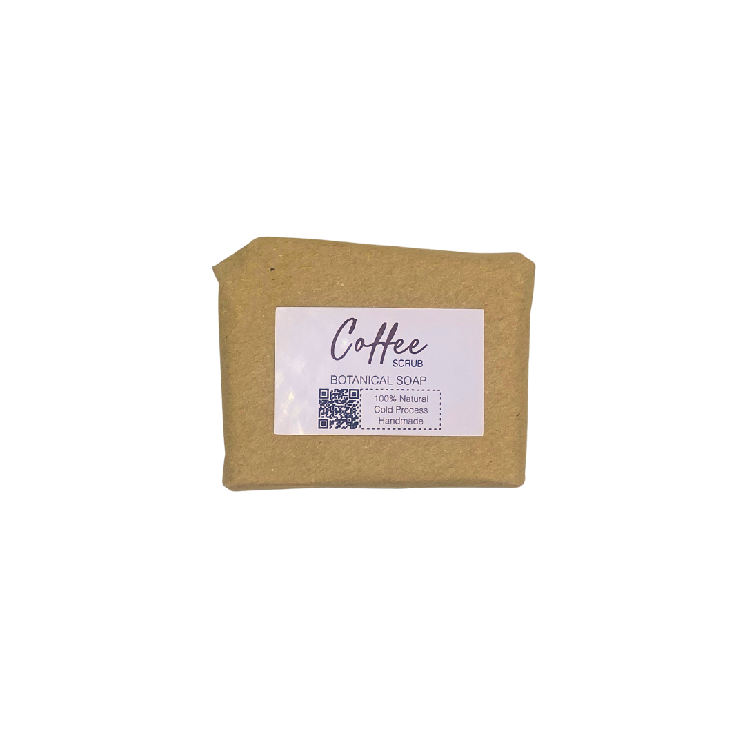 Earth+Scent Coffee Scrub Botanical Soap