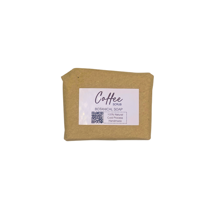 Earth+Scent Coffee Scrub Botanical Soap