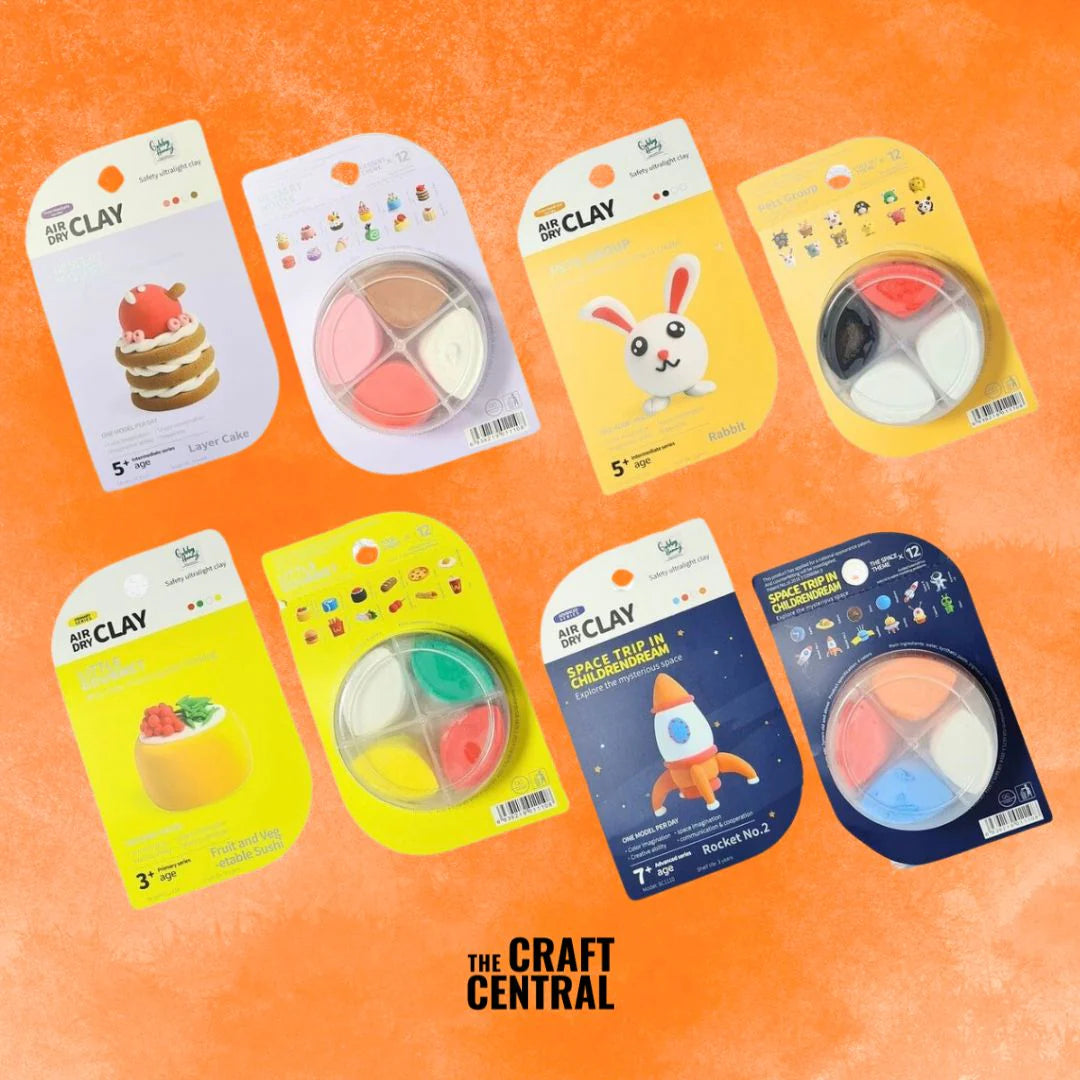 The Craft Central GUB Air Dry Clay Kit