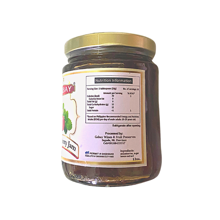 Gabay Wines and Fruit Preserves Strawberry Jam
