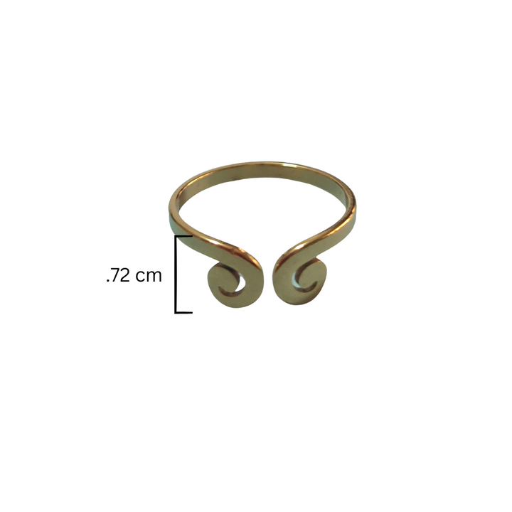 Blessings for Keeps Wave Ring