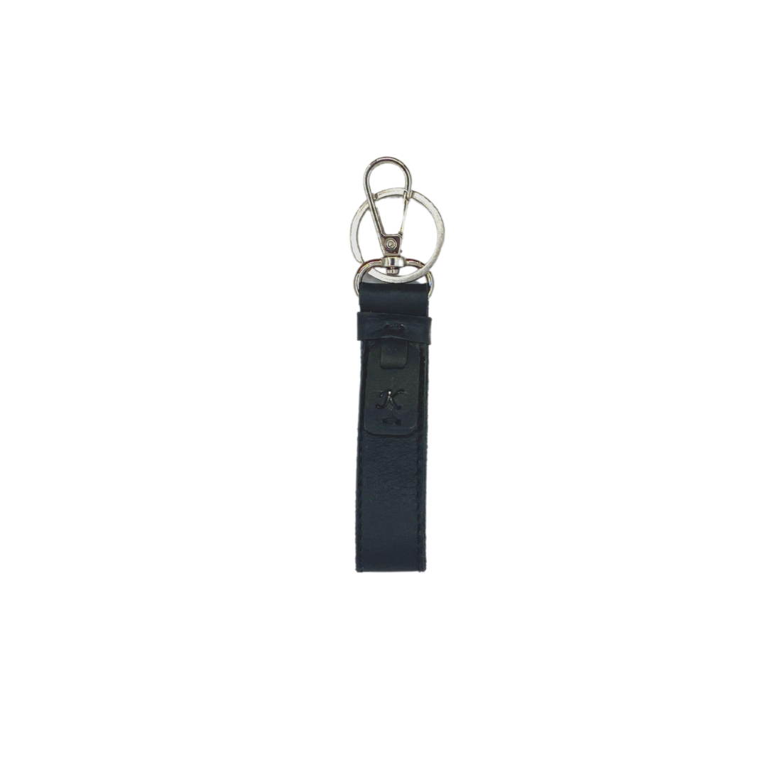 LoKal Crafts Manila Aura Leather Keychain (Black, Blue & Brown)