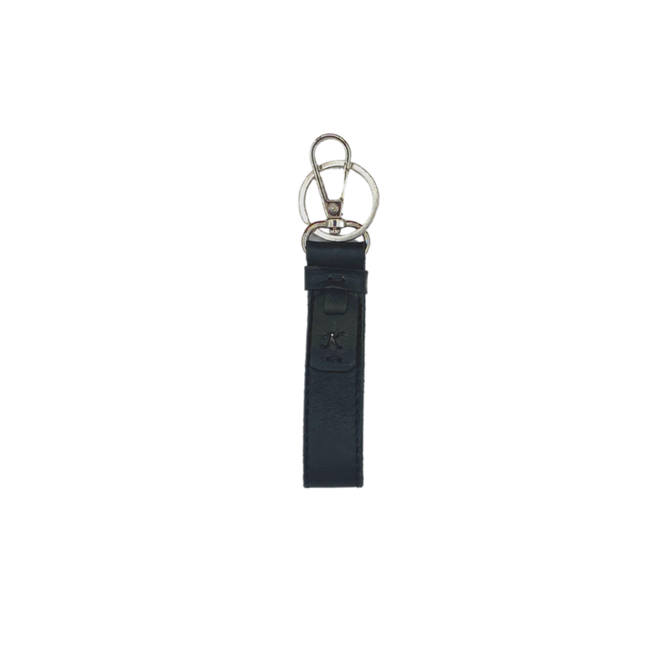 LoKal Crafts Manila Aura Leather Keychain (Black, Blue & Brown)