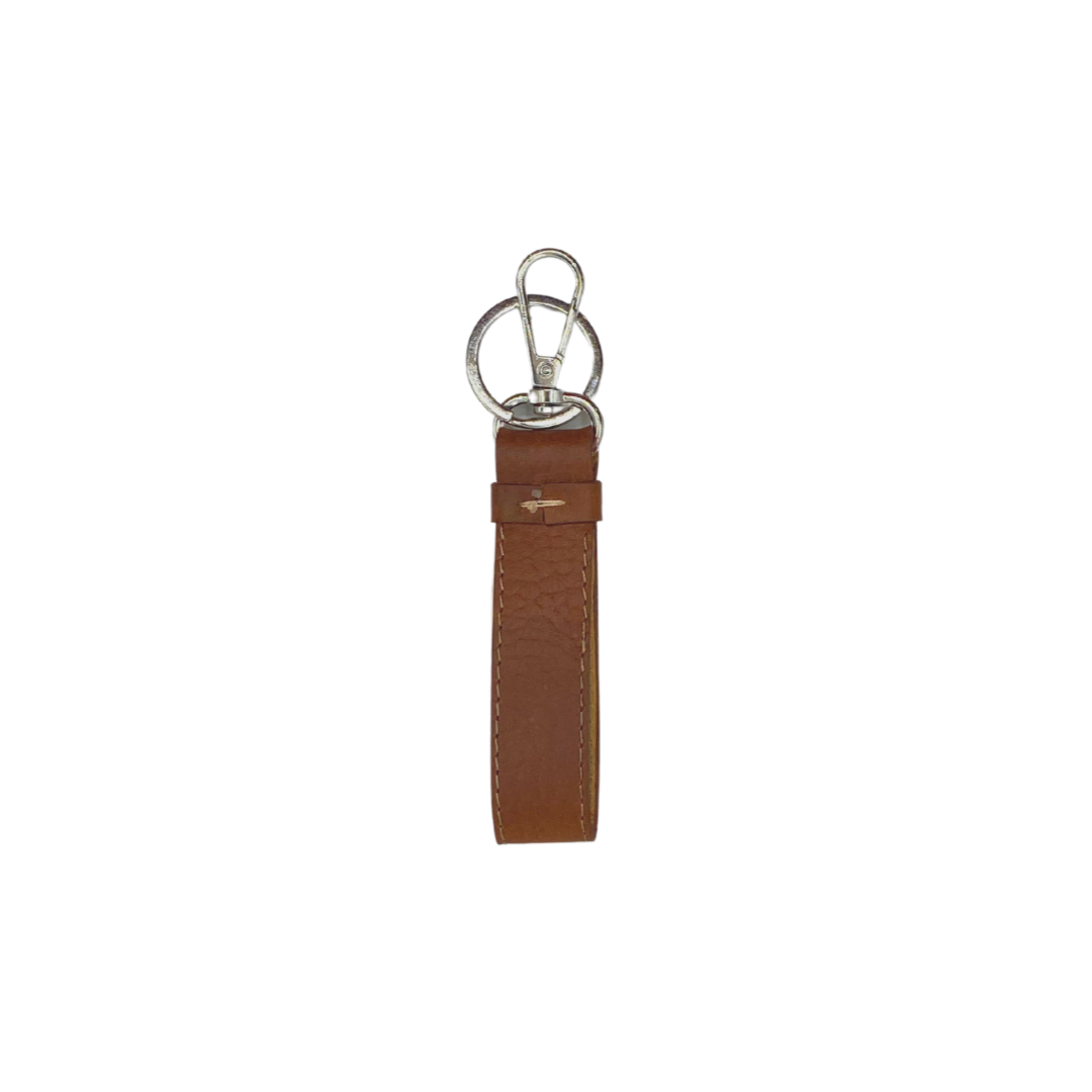 LoKal Crafts Manila Aura Leather Keychain (Black, Blue & Brown)