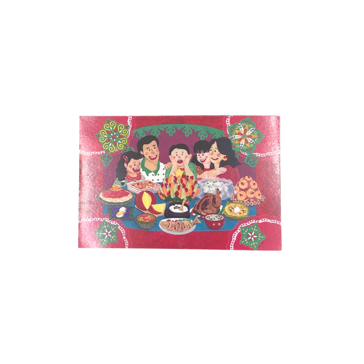 ReCe Apparel Noche Buena Christmas Postcard