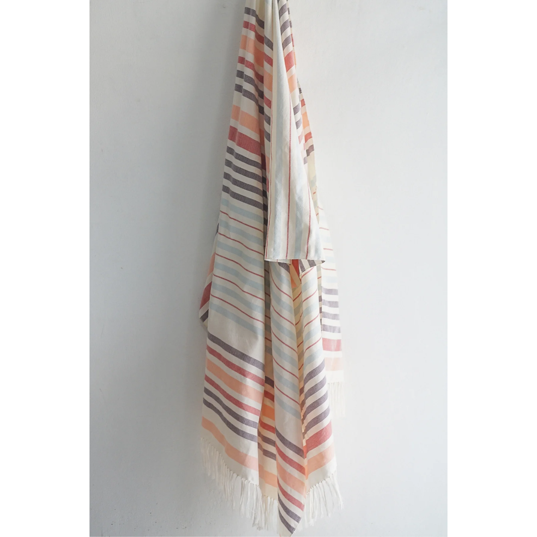 Woven Lambing Throw Blanket