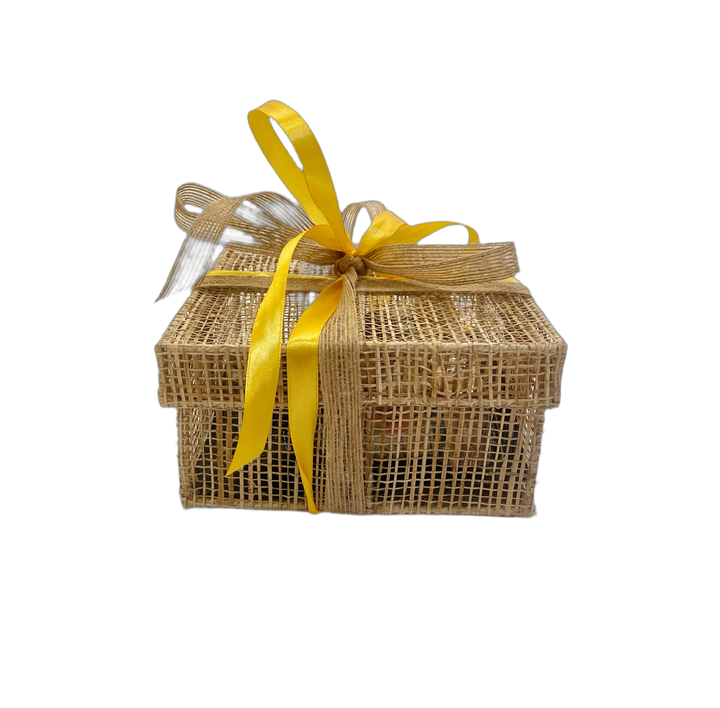 Square Sinamay Weave Gift Box