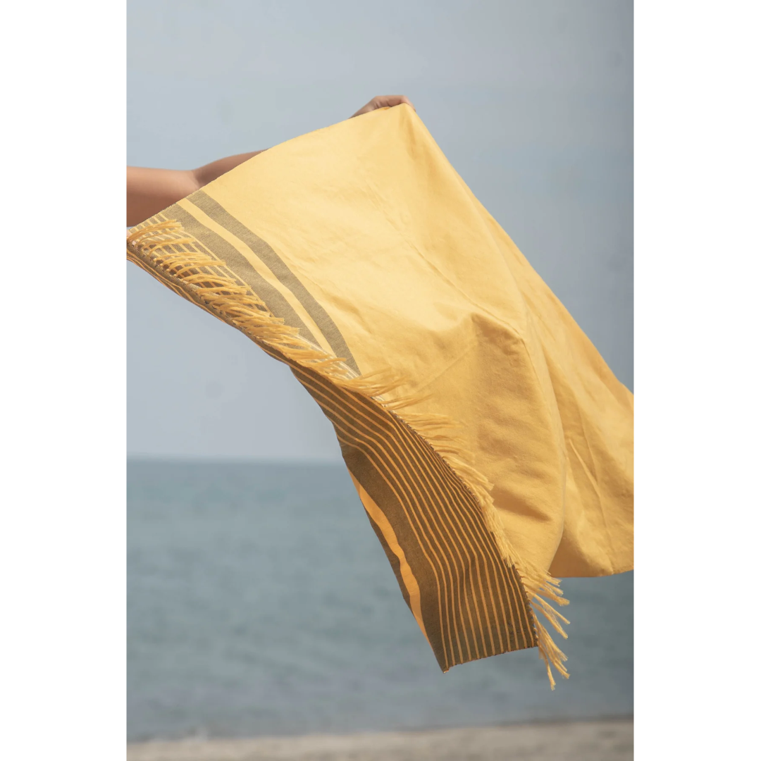 Woven Lambing Throw Blanket