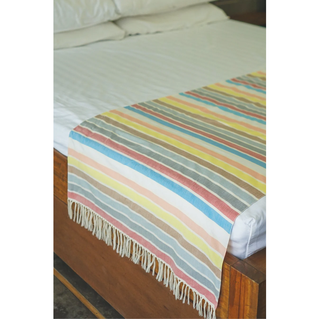 Woven Lambing Throw Blanket