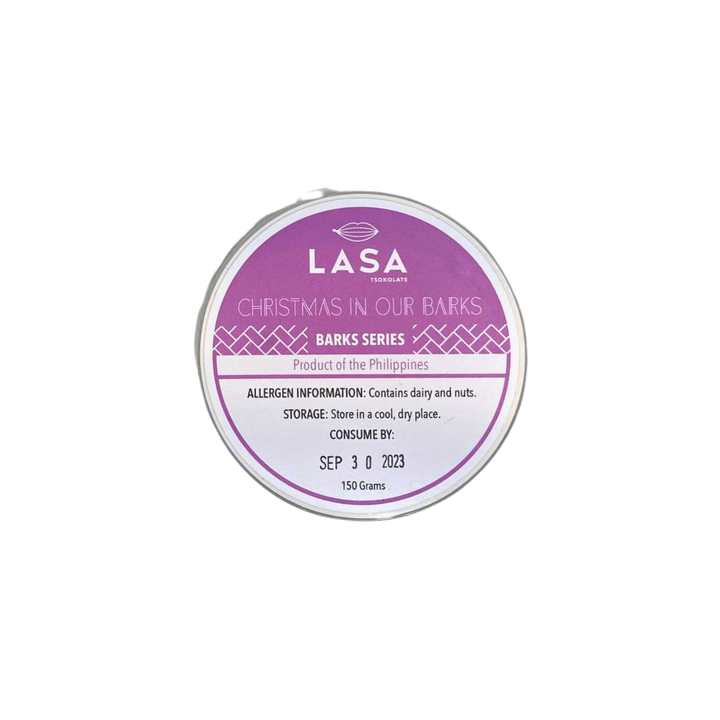 Lasa Tsokolate Christmas in Our Barks Chocolate Bark