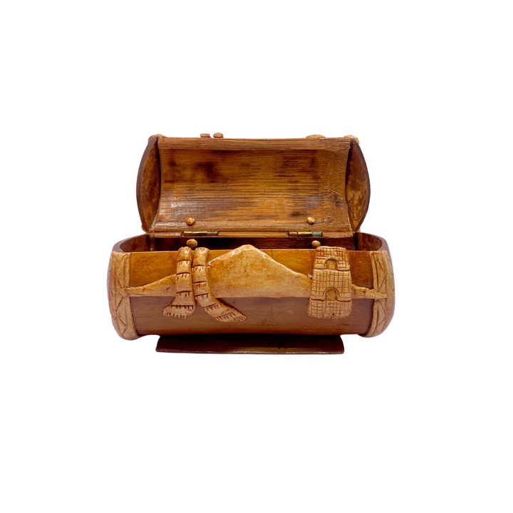 Roots Sorsogon Collection Hand-Sculpted Bamboo Chestbox