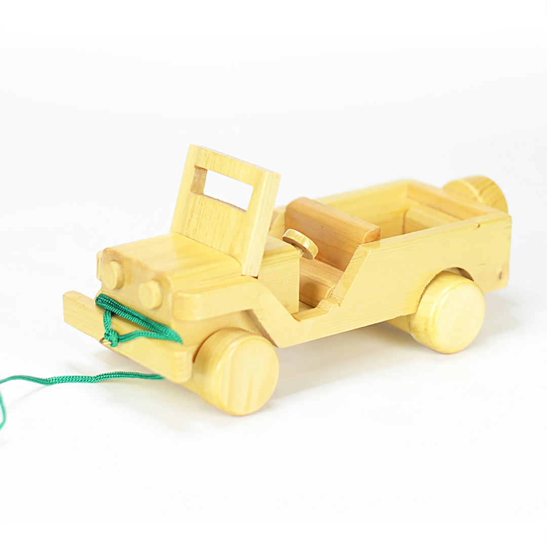 BalaiKamay Wooden Utility Jeep