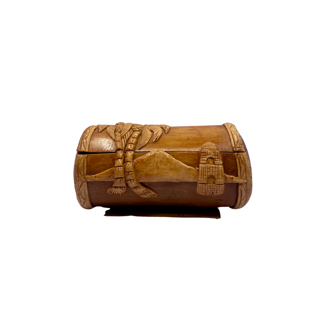 Roots Sorsogon Collection Hand-Sculpted Bamboo Chestbox