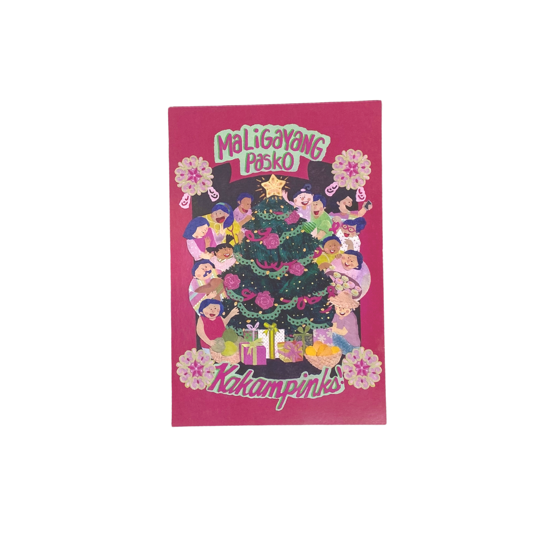 ReCe Apparel Kakampink Christmas Postcard