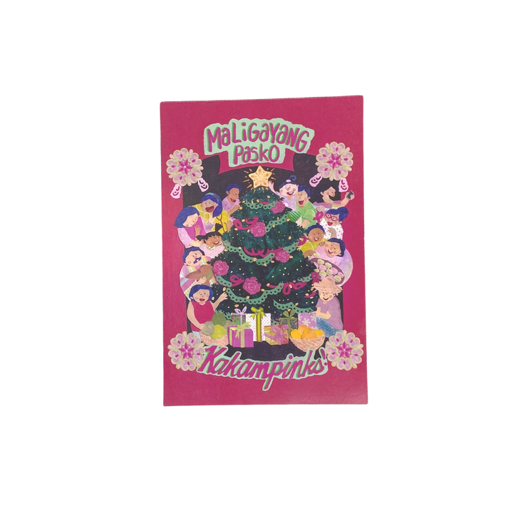 ReCe Apparel Kakampink Christmas Postcard