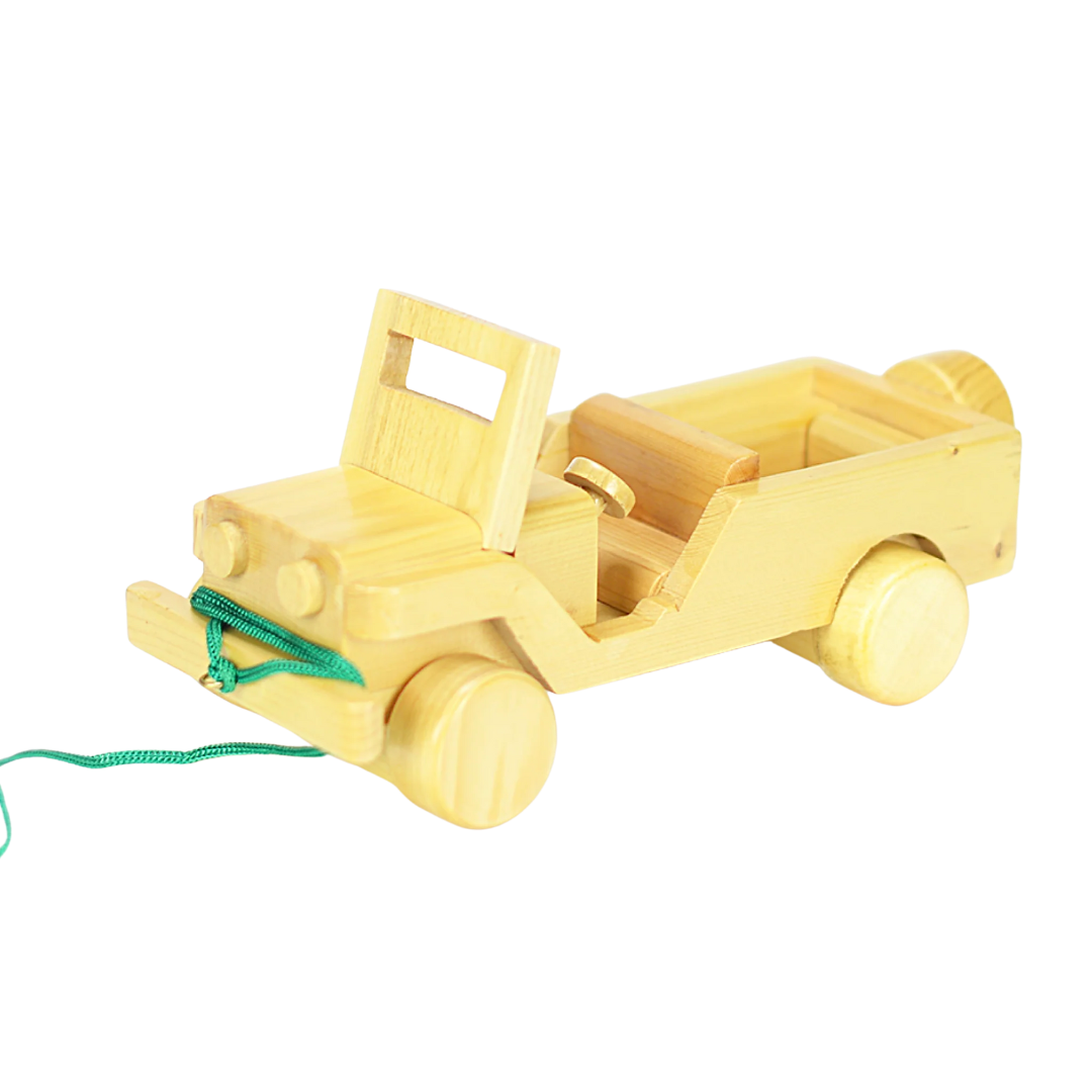 BalaiKamay Wooden Utility Jeep