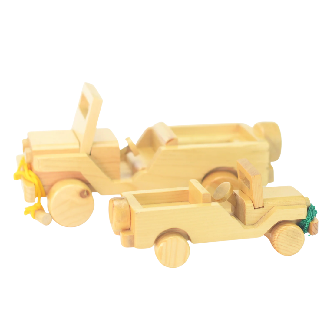 BalaiKamay Wooden Utility Jeep
