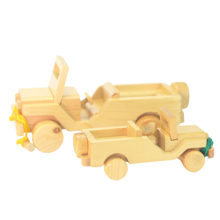 BalaiKamay Wooden Utility Jeep