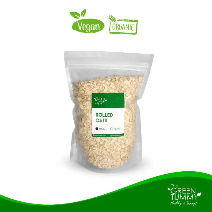 The Green Tummy Rolled Oats