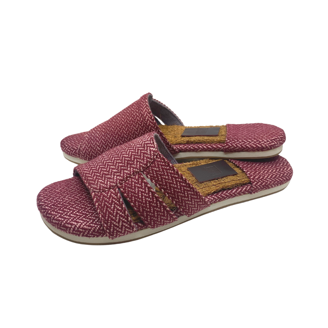 Creative Definitions Negrense Hablon Slides with Coco Coir Footbed