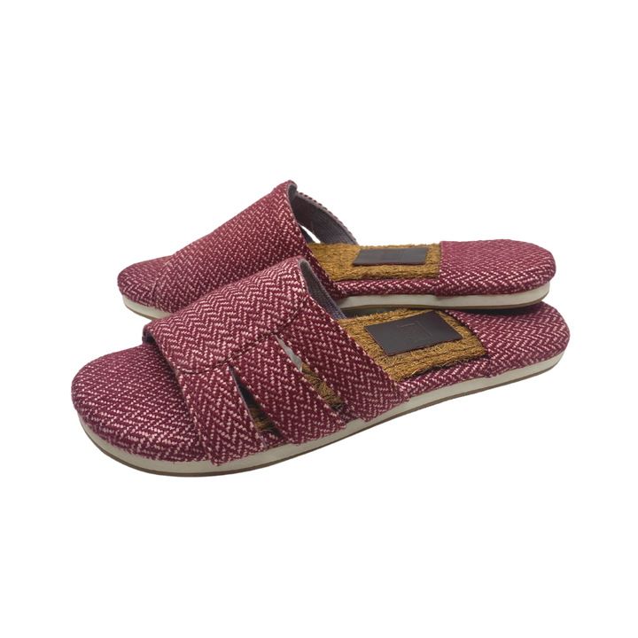 Creative Definitions Negrense Hablon Slides with Coco Coir Footbed